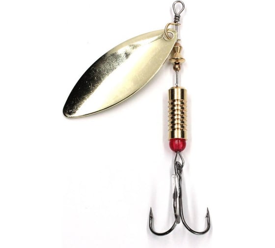 Вращающаяся блесна Namazu alleria, вес 8 г, цвет 02, латунь N-A8-02 1