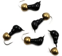 Безнасадочная мормышка ЯМАН Муравей с ушком, вес 0.8 г, шарик латунный, 5 шт Я-МР1978