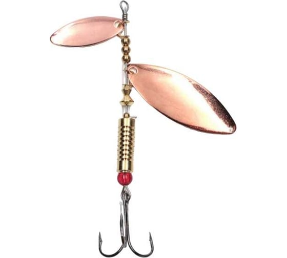 Вращающаяся блесна Namazu ahimonda, вес 16 г, цвет 03, медь N-AH16-03 1