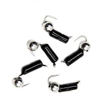 Безнасадочная мормышка ЯМАН Гвоздешарик, черный, d-2.5 мм, вес 0.6 г, шарик никелированный, 5 шт Я-МР1725