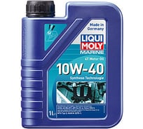 НС-синтетическое моторное масло для лодок LIQUI MOLY Marine 4T Motor Oil 10W-40 1л 25012