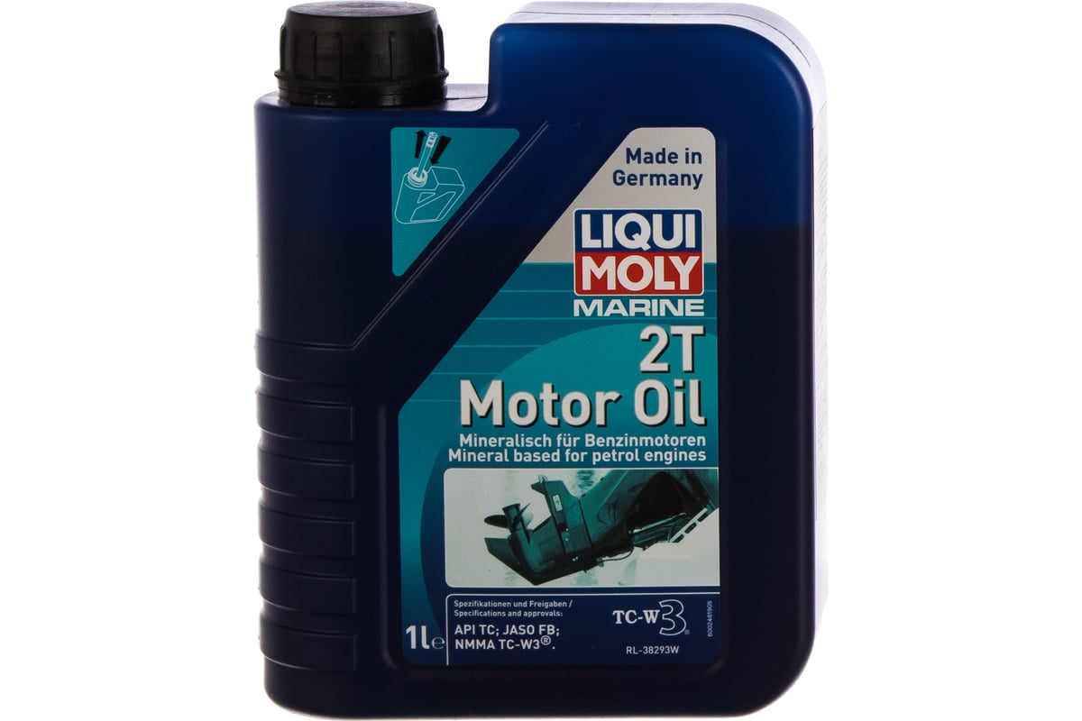 Минеральное моторное масло для водной техники LIQUI MOLY Marine 2T ...