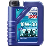 НС-синтетическое моторное масло для лодок LIQUI MOLY Marine 4T Motor Oil 10W-30 SL 1л 25022 15598666