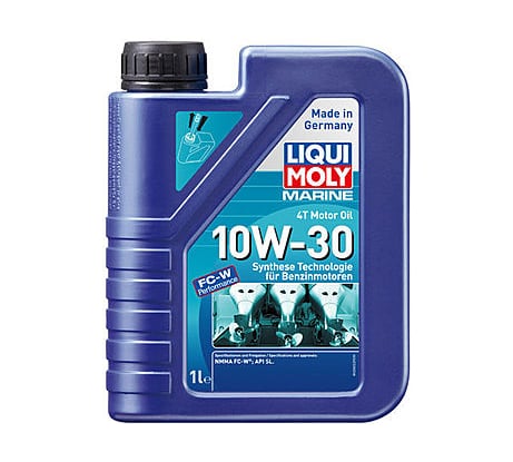 НС-синтетическое моторное масло для лодок LIQUI MOLY Marine 4T Motor Oil 10W-30 SL 1л 25022