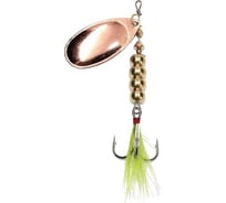 Вращающаяся блесна Namazu amanthul, вес 21 г, цвет 03 (медь) N-AT21-03