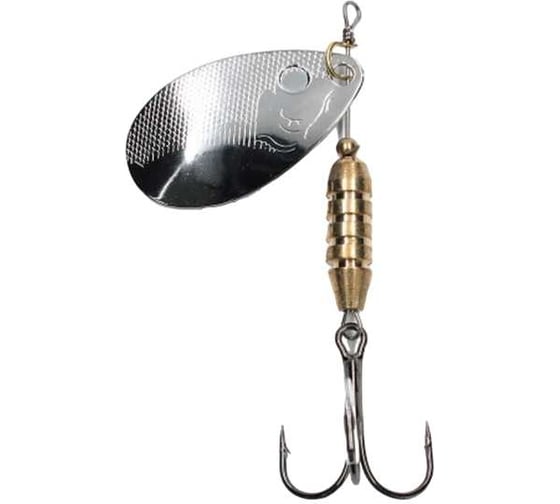 Вращающаяся блесна Namazu balna-zzar, вес 22 г, цвет 01/серебро N-BZ22-01 1