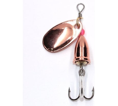 Вращающаяся блесна Namazu lothar, вес 4 г, цвет 03/медь N-L4-03