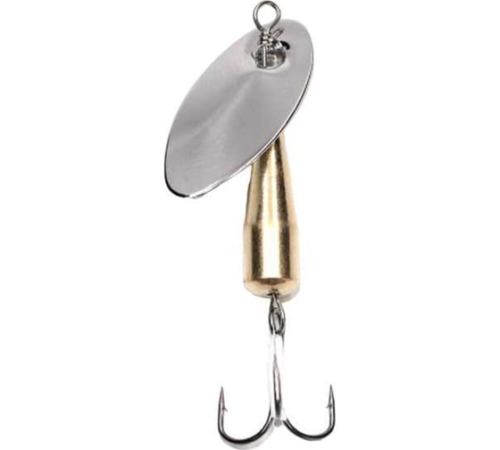 Вращающаяся блесна Namazu bloodhoof, вес 10 г, цвет 01/серебро N-B10-01 1