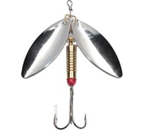 Вращающаяся блесна Namazu supreme master, вес 12 г, цвет 01/серебро N-SM12-01