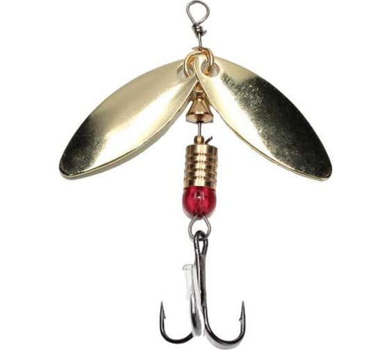 Вращающаяся блесна Namazu supreme master, вес 8 г, цвет 02/латунь N-SM8-02 1