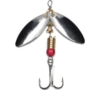 Вращающаяся блесна Namazu supreme master, вес 8 г, цвет 01/серебро N-SM8-01