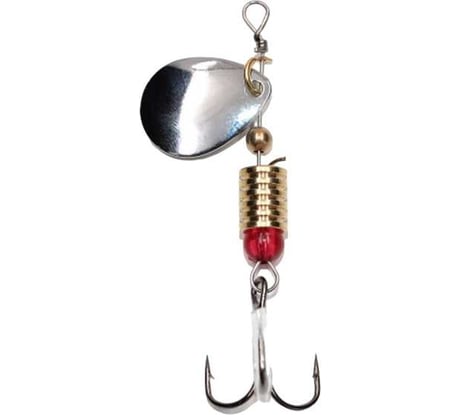 Вращающаяся блесна Namazu sunstrider, вес 4 г, цвет 01/серебро N-S4-01