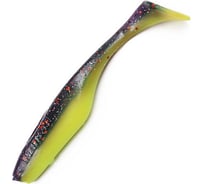 Виброхвост ЯМАН greedy shad, р.4 inch, цвет n26 - violet chartreuse, 4 шт. Y-GS4-26