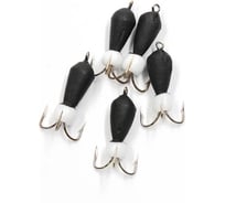 Вольфрамовая безнасадочная мормышка ЯМАН черт с петлей (длинный), d-5 мм, вес 2,0 г, бисер Я-МР1364