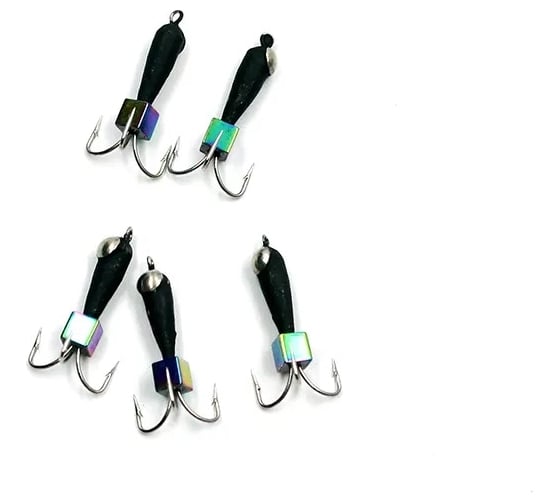 Вольфрамовая безнасадочная мормышка ЯМАН черт с петлей с коронкой из никеля, d-3 мм, вес 0.9 г Я-МР1651 1