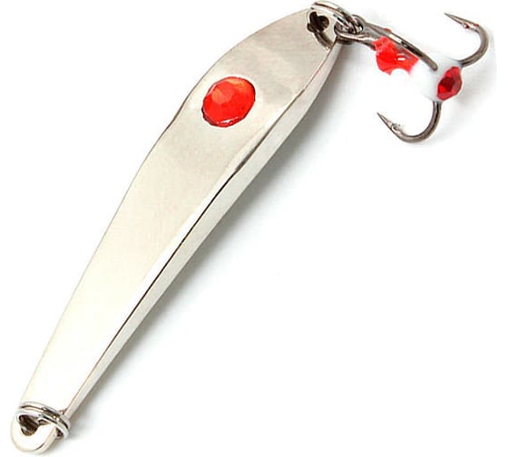 Вертикальная блесна Namazu precious-eye размер 65 мм, вес 15 г, цвет s666 N-VPE15-666 1