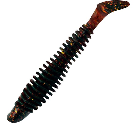 Виброхвост ЯМАН pro arris shad, р.2.5 inch, цвет n09 - motor oil, 7 шт. YP-AS25-09