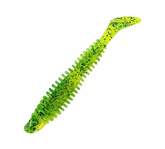 Виброхвост ЯМАН pro arris shad, р.2.5 inch, цвет n10 - green pepper, 7 шт. YP-AS25-10 1