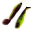 Виброхвост ЯМАН pro arris shad, р.5.5 inch, цвет n26 - violet chartreuse, 4 шт. YP-AS55-26 1