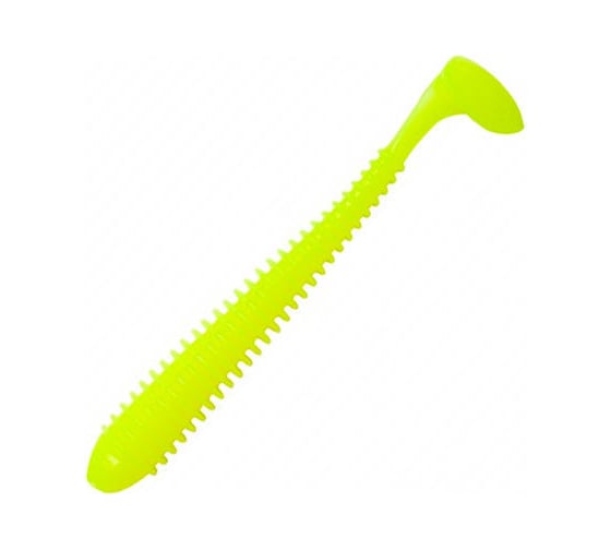 Виброхвост ЯМАН pro betta, р.3.5 inch, цвет n02 - chartreuse, 8 шт. YP-B35-02 1