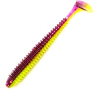 Виброхвост ЯМАН pro betta, р.3.5 inch, цвет n26 - violet chartreuse, 8 шт. YP-B35-26