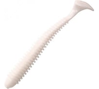 Виброхвост ЯМАН pro betta, р.4.5 inch, цвет n01 - white, 5 шт. YP-B45-01