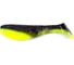 Виброхвост ЯМАН pro boost up, р.2.5 inch, цвет n32 - black red flake/chartreuse, 6 шт. YP-BU25-32 1