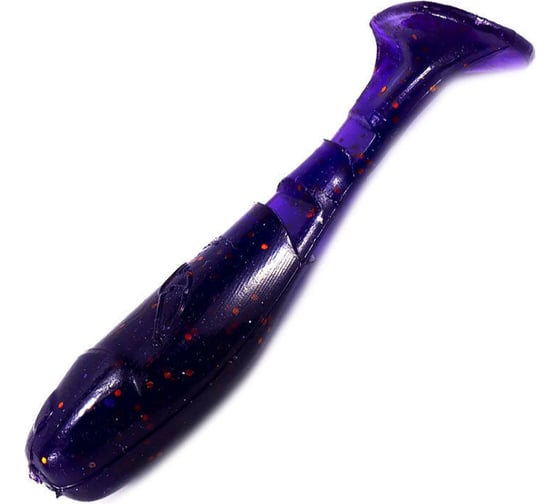 Виброхвост ЯМАН pro boost up, р.2.5 inch, цвет n08 - violet, 6 шт. YP-BU25-08