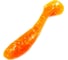 Виброхвост ЯМАН pro boost up, р.4 inch, цвет n03 - carrot gold flake, 4 шт. YP-BU4-03 1