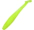 Виброхвост ЯМАН pro flatter shad, р.3 inch, цвет n02 - chartreuse, 6 шт. YP-FS3-02 1