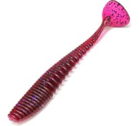 Виброхвост ЯМАН pro legend minnow, р.3 inch, цвет n04 - grape, 6 шт. YP-LM3-04