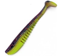 Виброхвост ЯМАН pro legend minnow, р.3 inch, цвет n26 - violet chartreuse, 6 шт. YP-LM3-26