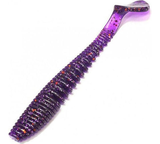 Виброхвост ЯМАН pro legend minnow, р.3 inch, цвет n08 - violet, 6 шт. YP-LM3-08 1
