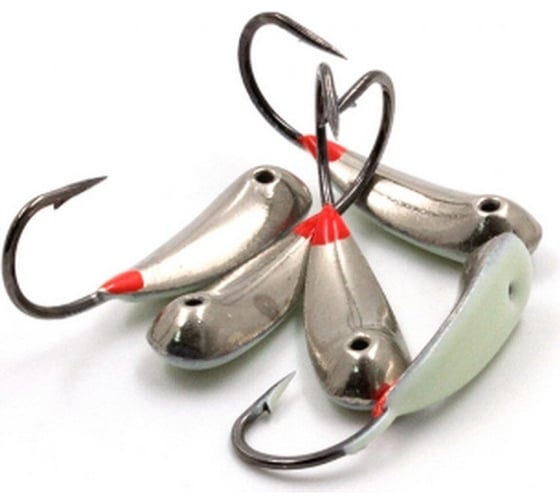 Мормышка ЯМАН паяная уралка, кр.№4, вес 1.9 г, 5 шт Я-МРЛ24 1