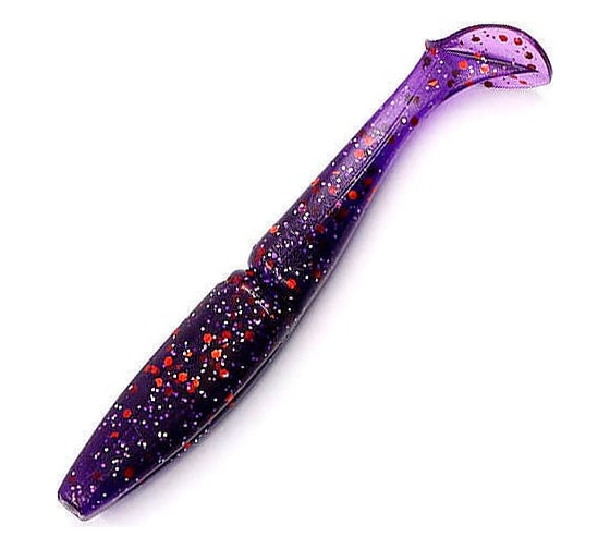 Виброхвост ЯМАН pro mamura, р.4 inch, цвет n08 - violet, 5 шт. YP-M4-08 1