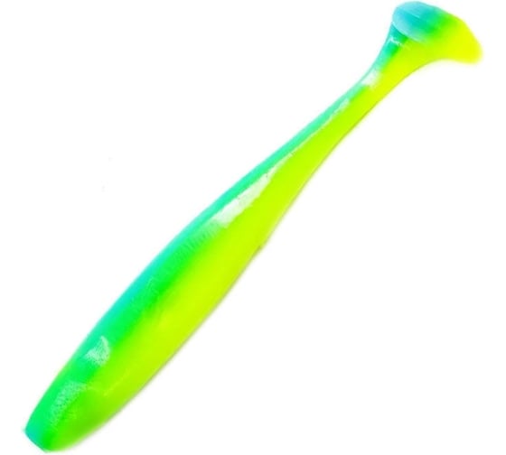 Виброхвост ЯМАН pro plum blossom, р.3 inch, цвет n18 - ice chartreuse, 7 шт. YP-PM3-18 1