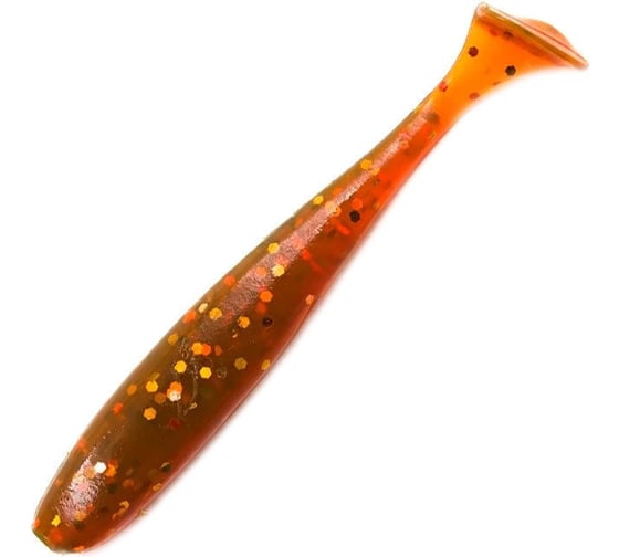 Виброхвост ЯМАН pro plum blossom, р.4 inch, цвет n09 - motor oil, 6 шт. YP-PM4-09