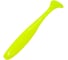 Виброхвост ЯМАН pro plum blossom, р.5 inch, цвет n02 - chartreuse, 5 шт. YP-PM5-02 1