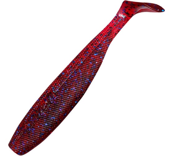 Виброхвост ЯМАН pro sharky shad, р.4.5 inch, цвет n04 - grape, 5 шт. YP-SS45-04