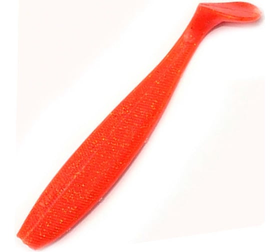 Виброхвост ЯМАН pro sharky shad, р.5.5 inch, цвет n03 - carrot gold flake, 5 шт. YP-SS55-03