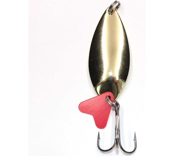 Колеблющаяся блесна Namazu glassy, вес 28 г, цвет 02/латунь N-GS28-02 1