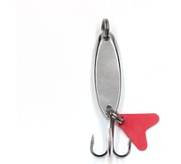 Колеблющаяся блесна Namazu kastwarrior, вес 28 г, цвет 01/серебро N-KW28-01