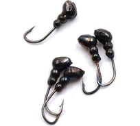 Мормышка ЯМАН муравей с отверстием, bn, d 5, вес 0.8 г, 5 шт Я-МР0071