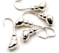 Мормышка ЯМАН муравей с отверстием, silver plated, d 5, вес 0.8 г, 5 шт Я-МР0070