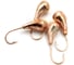 Мормышка ЯМАН уралка с отверстием, copper plated, с фосфорной пяткой, d 4, вес 0.5 г, 5 шт Я-МР0178 1