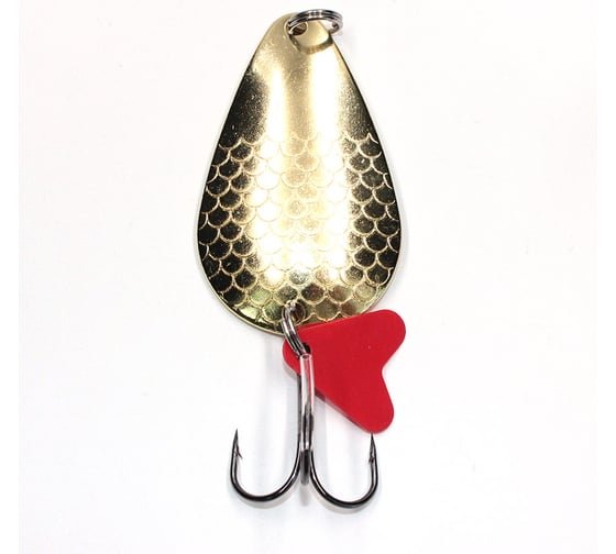 Колеблющаяся блесна Namazu outland, вес 25 г, цвет 02/латунь N-OL25-02 1