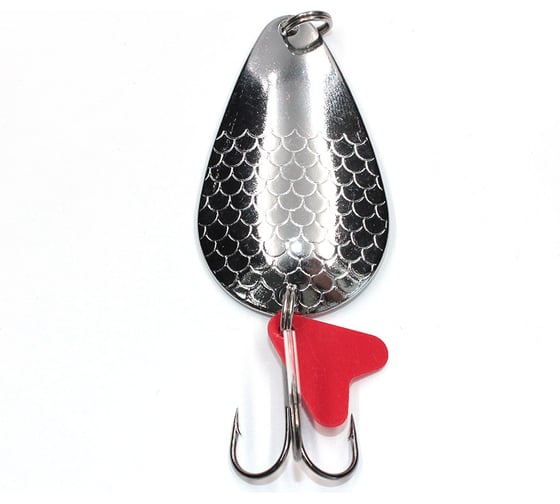 Колеблющаяся блесна Namazu outland, вес 25 г, цвет 01/серебро N-OL25-01 1