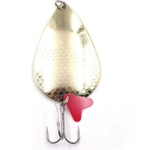 Колеблющаяся блесна Namazu outland, вес 45 г, цвет 02/латунь N-OL45-02 1