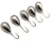 Мормышка ЯМАН капля с отверстием, d 5, вес 0.9 г, 5 шт Я-МР0048