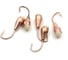 Мормышка ЯМАН капля с отверстием, copper plated, с фосфорной пяткой, d 6, вес 1.3 г, 5 шт Я-МР0154 1